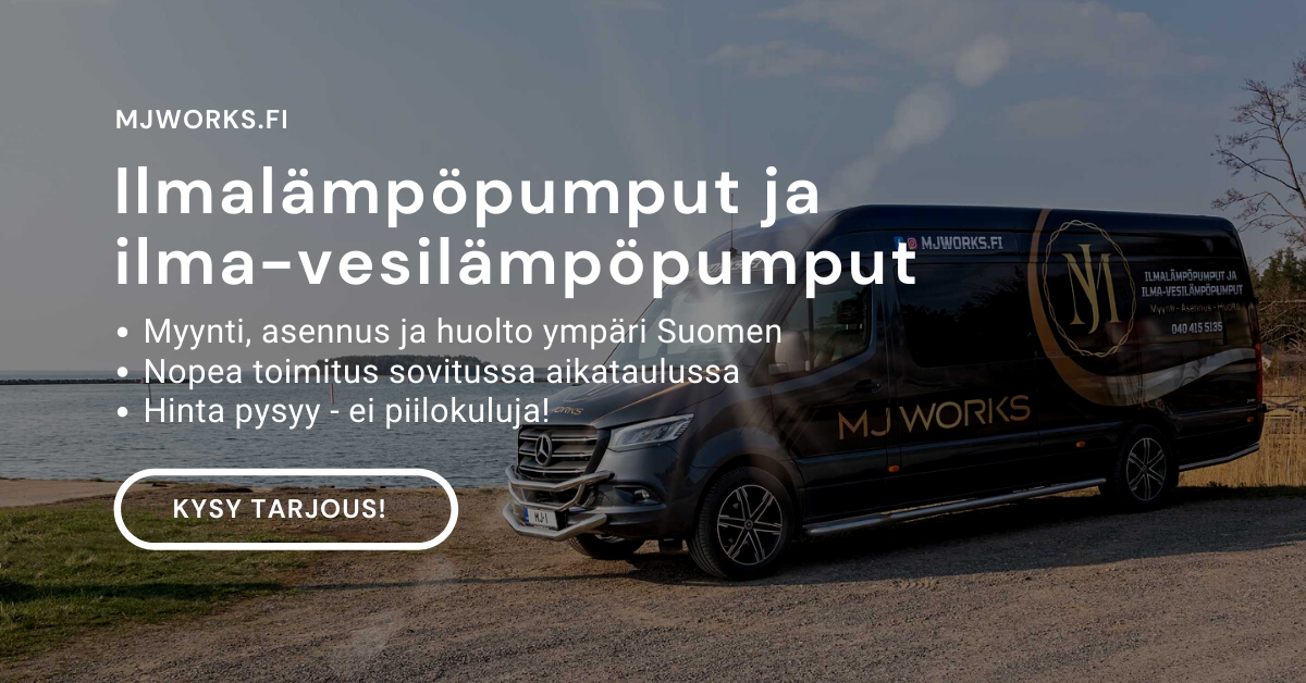 Lämpöpumput koko Suomeen | MJ Works